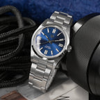 US Pre-Owned Watchdives WD1016B 37mm Pioneer VH31 Men Watch