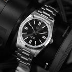 US Pre-Owned Watchdives WD1016B 37mm Pioneer VH31 Men Watch