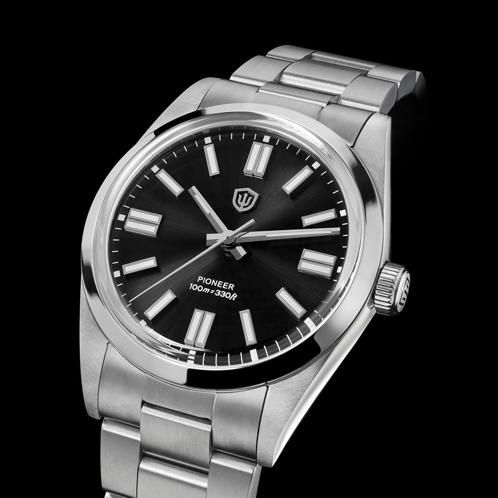 EU Pre-Owned Watchdives WD1016B 37mm Pioneer VH31 Men Watch