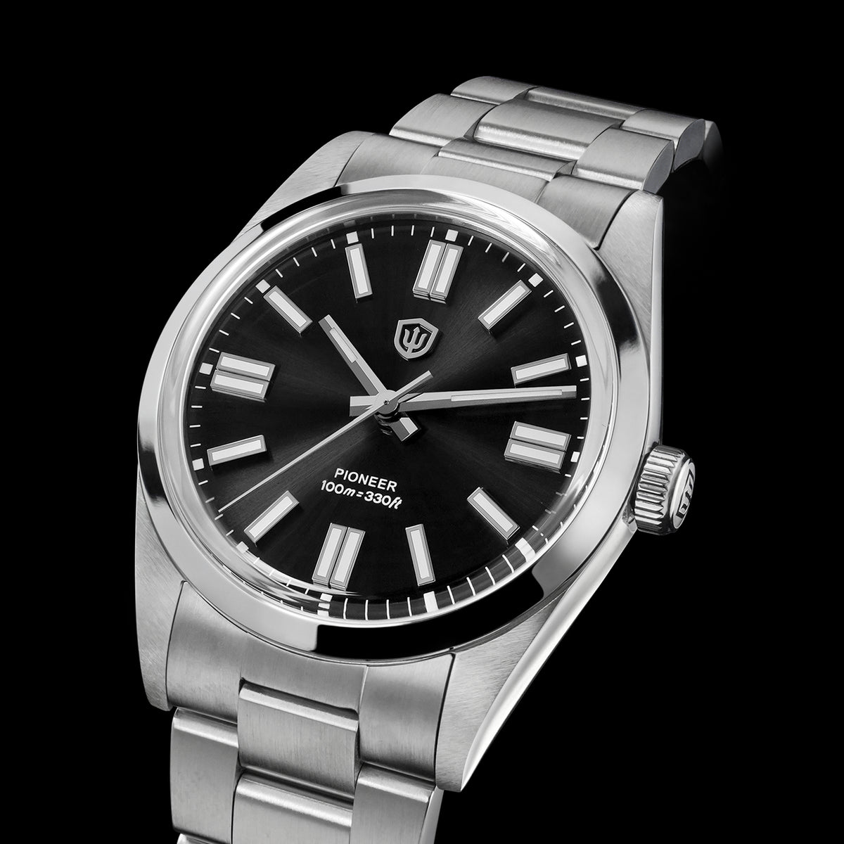 EU Pre-Owned Watchdives WD1016B 37mm Pioneer VH31 Men Watch