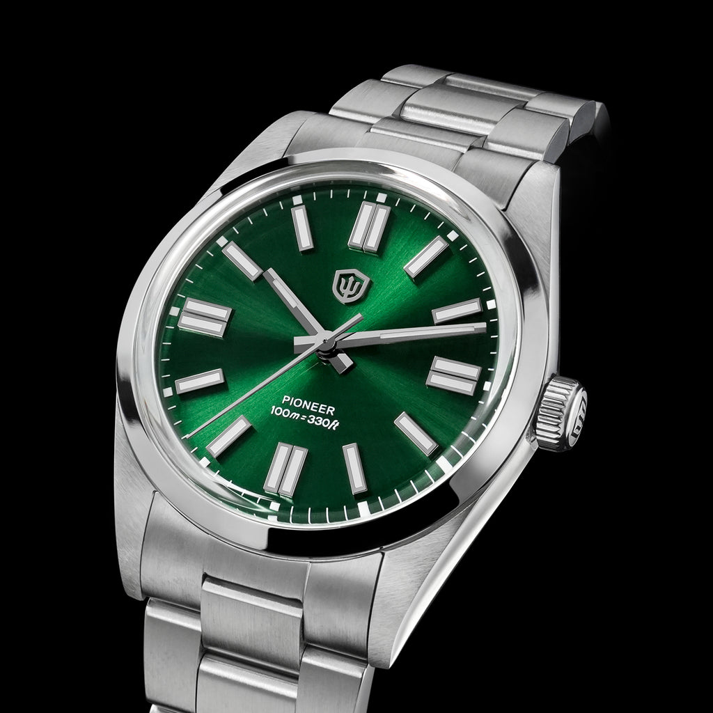 EU Pre-Owned Watchdives WD1016B 37mm Pioneer VH31 Men Watch