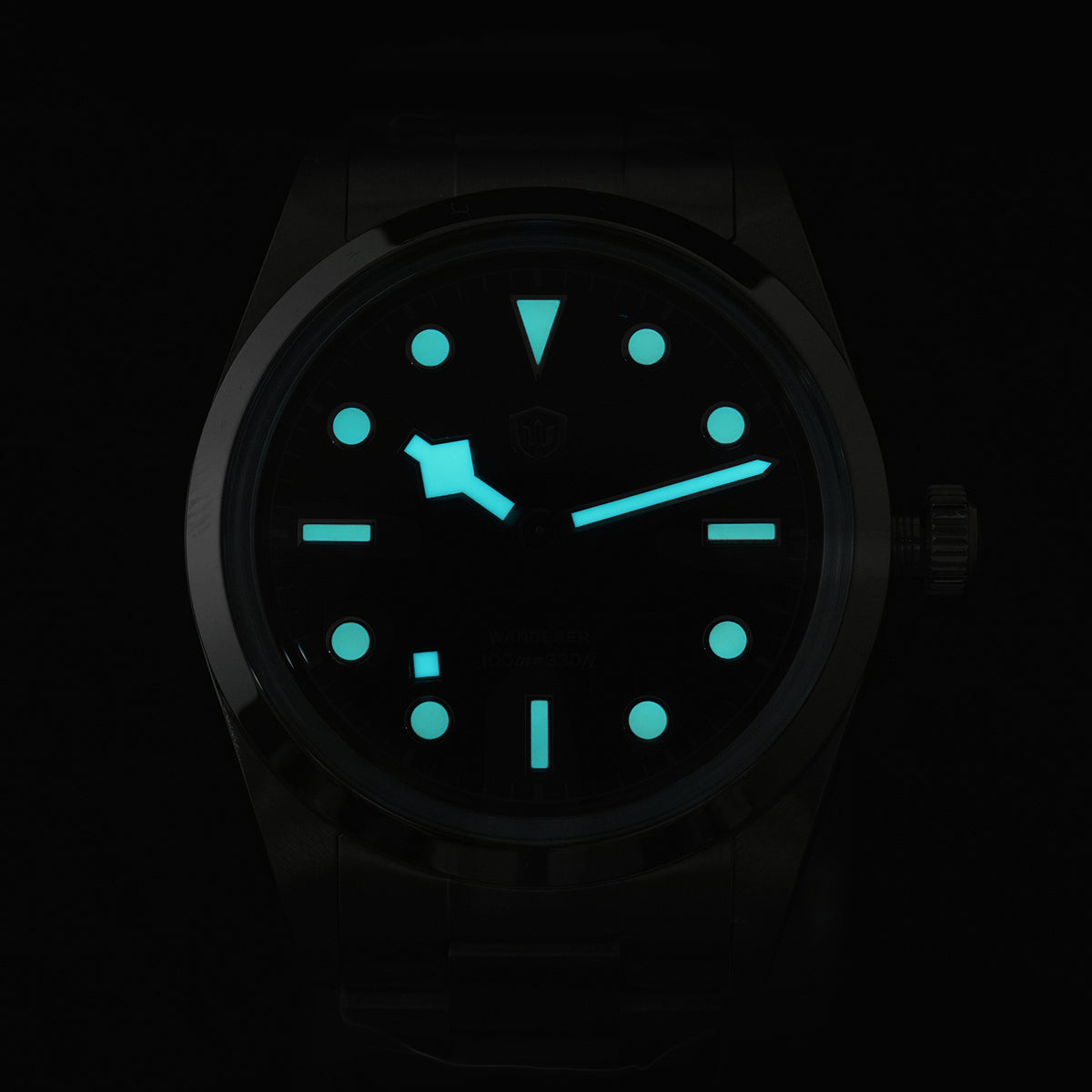 Pre-Owned Watchdives WD1016C 37mm Pioneer VH31 Men Watch