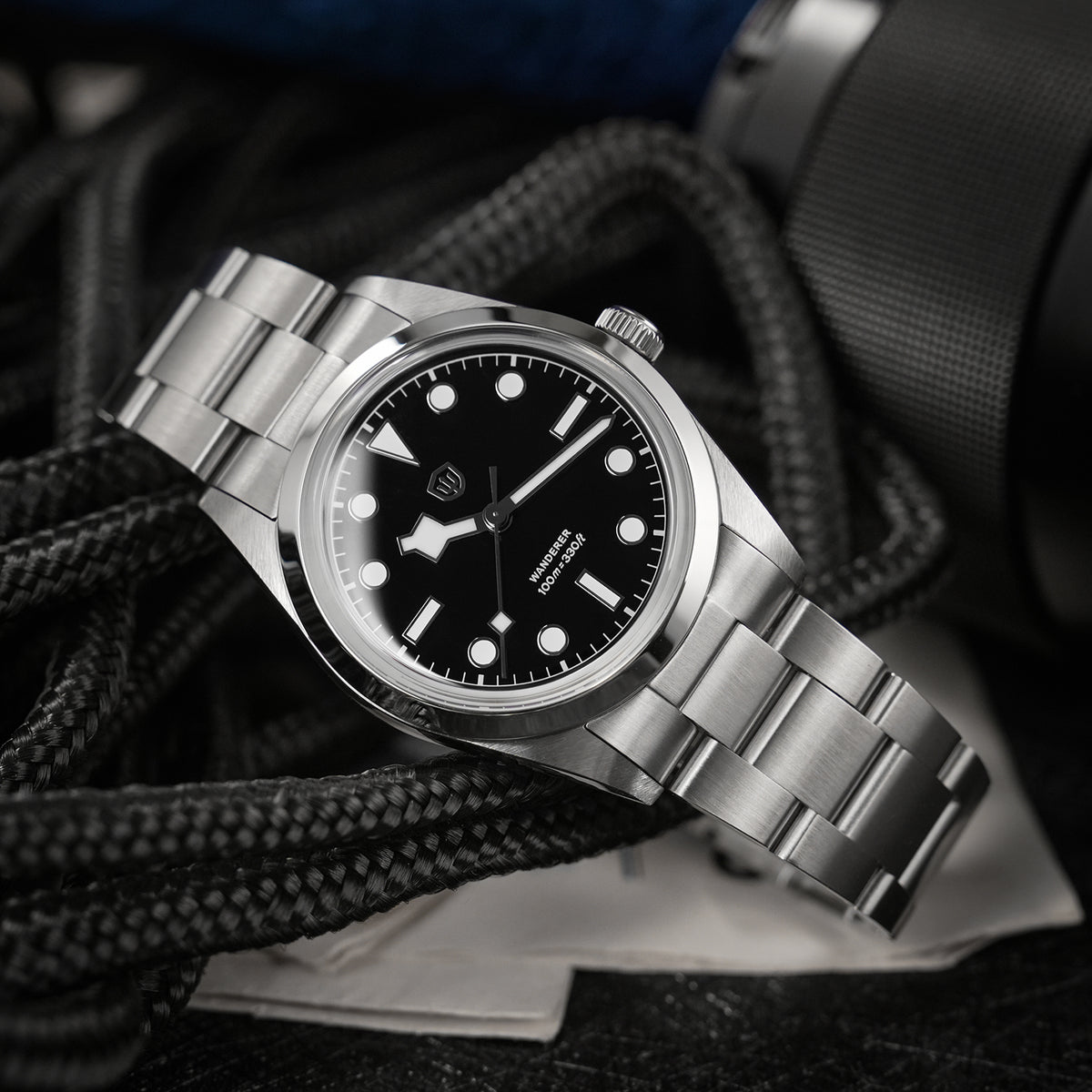 EU Pre-Owned  Watchdives WD1016C 37mm Pioneer VH31 Men Watch