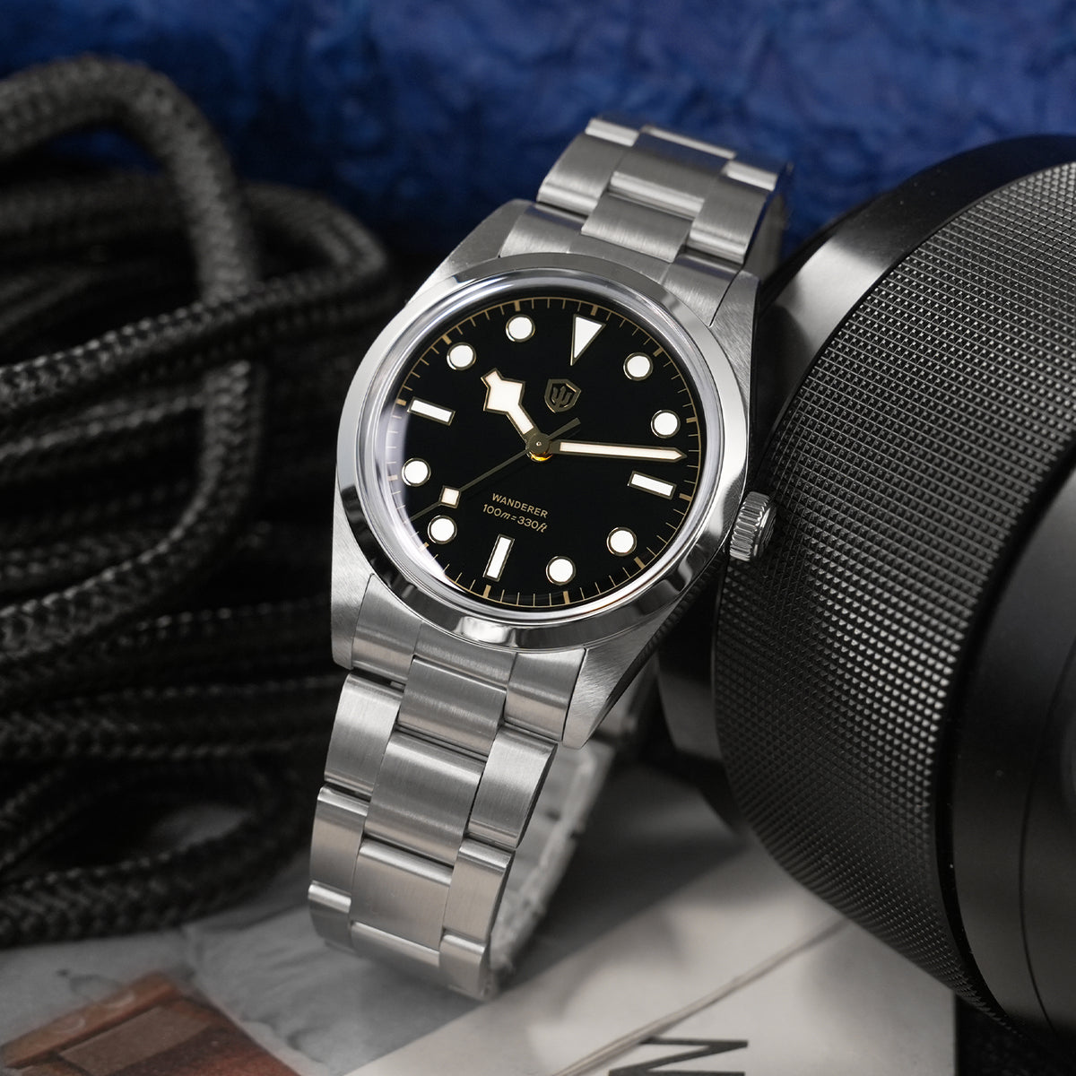 EU Pre-Owned  Watchdives WD1016C 37mm Pioneer VH31 Men Watch