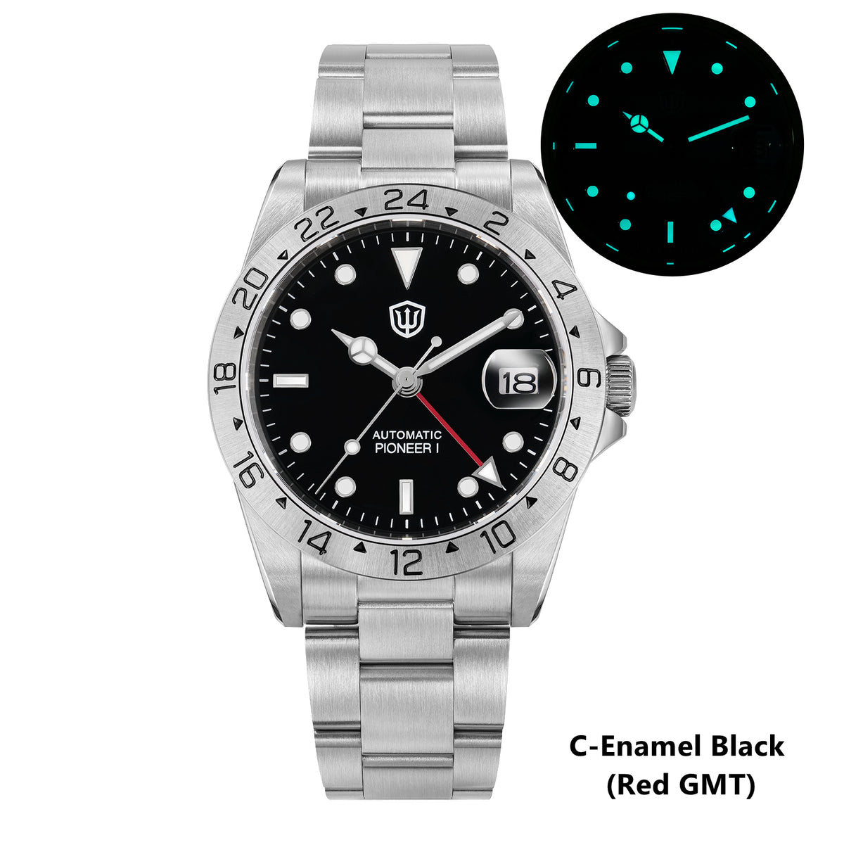 EU Pre-Owned Watchdives WD16570 NH34 GMT Watch V2