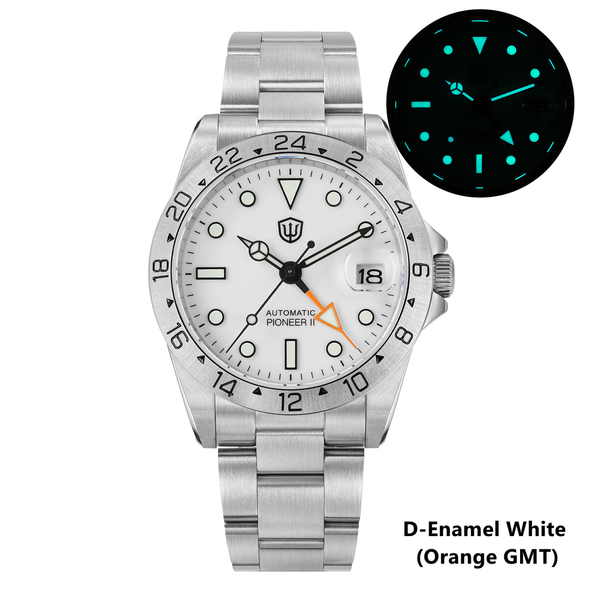 EU Pre-Owned Watchdives WD16570 NH34 GMT Watch V2