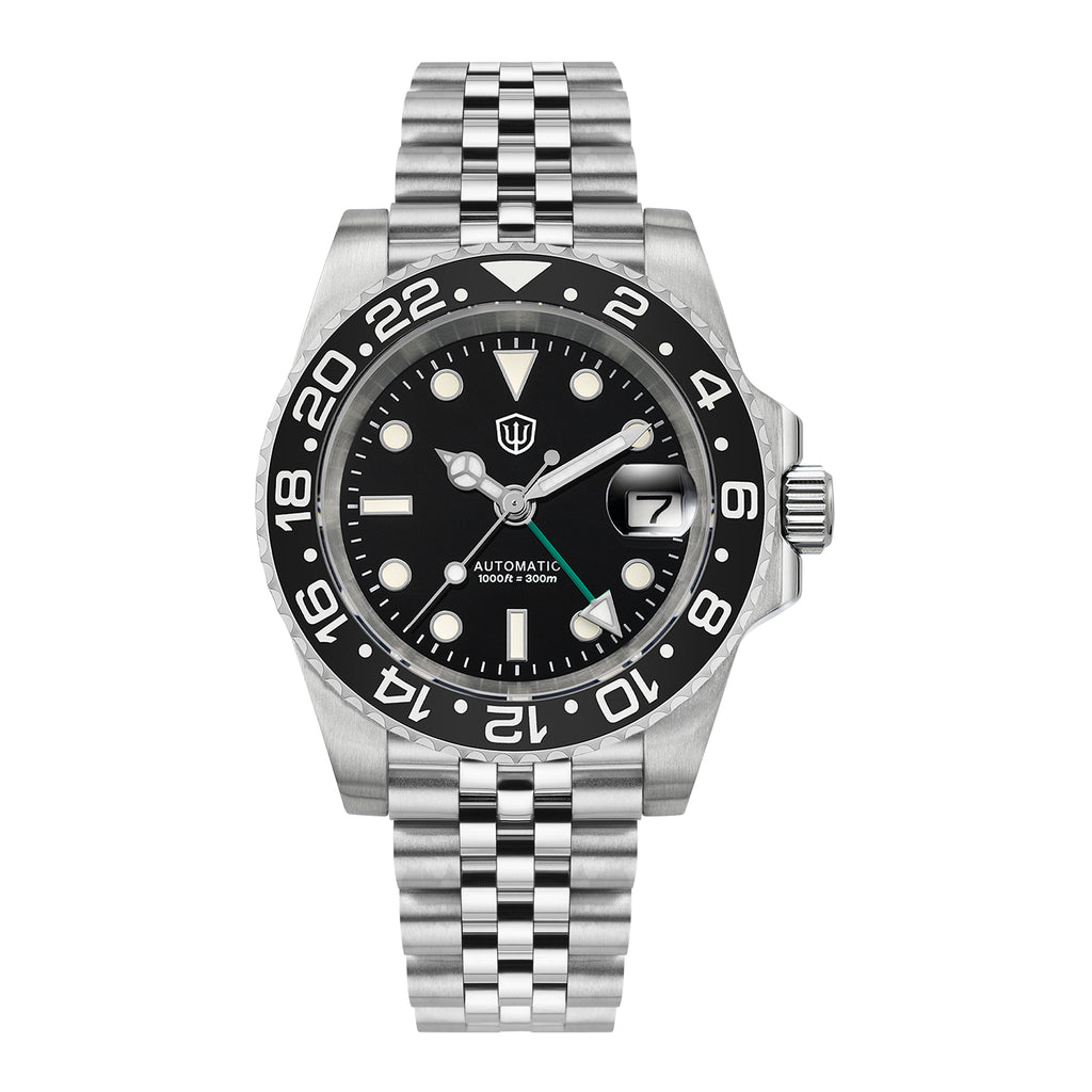 EU Pre-Owned Watchdives WD16760 NH34 Sub GMT Watch V2