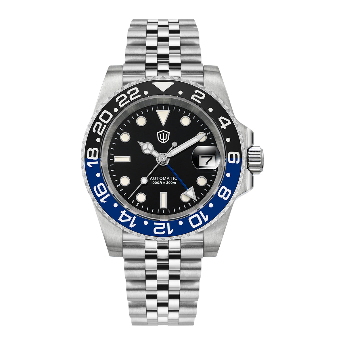 EU Pre-Owned Watchdives WD16760 NH34 Sub GMT Watch V2