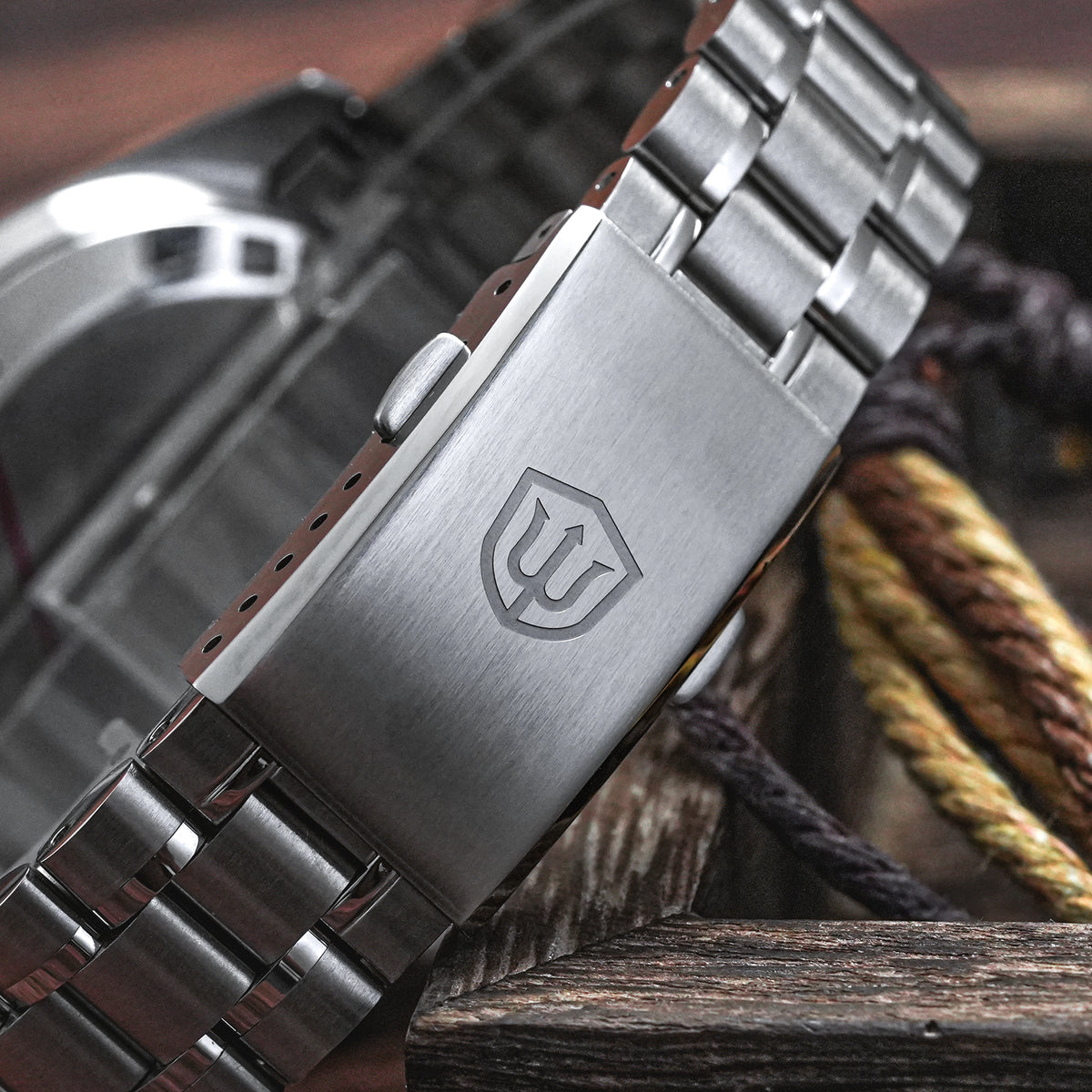 US Pre-Owned Watchdives WD1860 VK63 Chronograph Watch