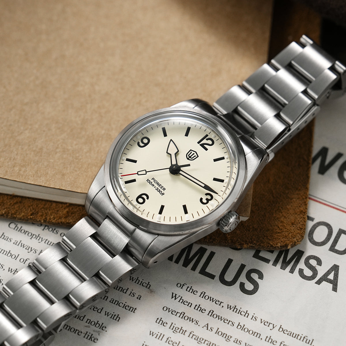 US Pre-Owned Watchdives WD1960S V2 36mm VH31 Men Watch
