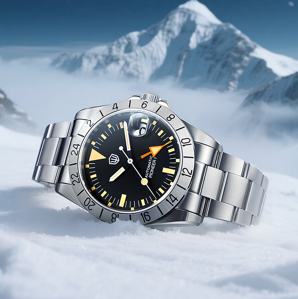 US Pre-Owned Watchdives WD16570 NH34 GMT Watch V2