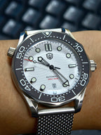 EU Pre-Owned Watchdives WD007 Top Hat Sapphire PT5000 Titanium Dive Watch