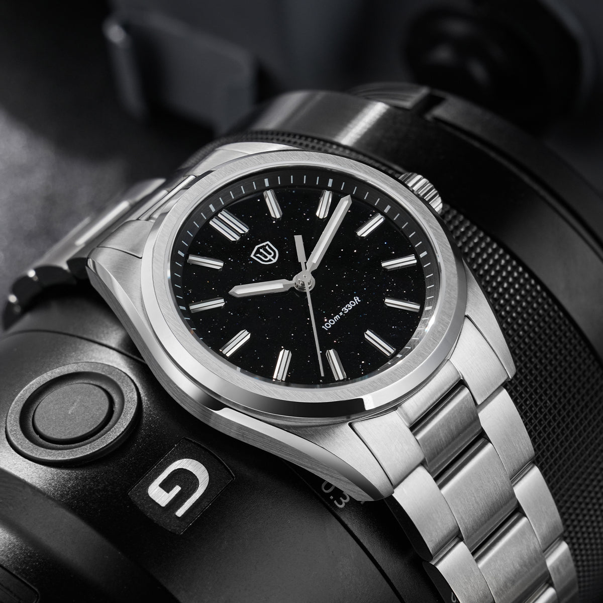 US Pre-Owned Watchdives WD0003B Natural Stone Watch
