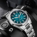US Pre-Owned Watchdives WD0003B Natural Stone Watch