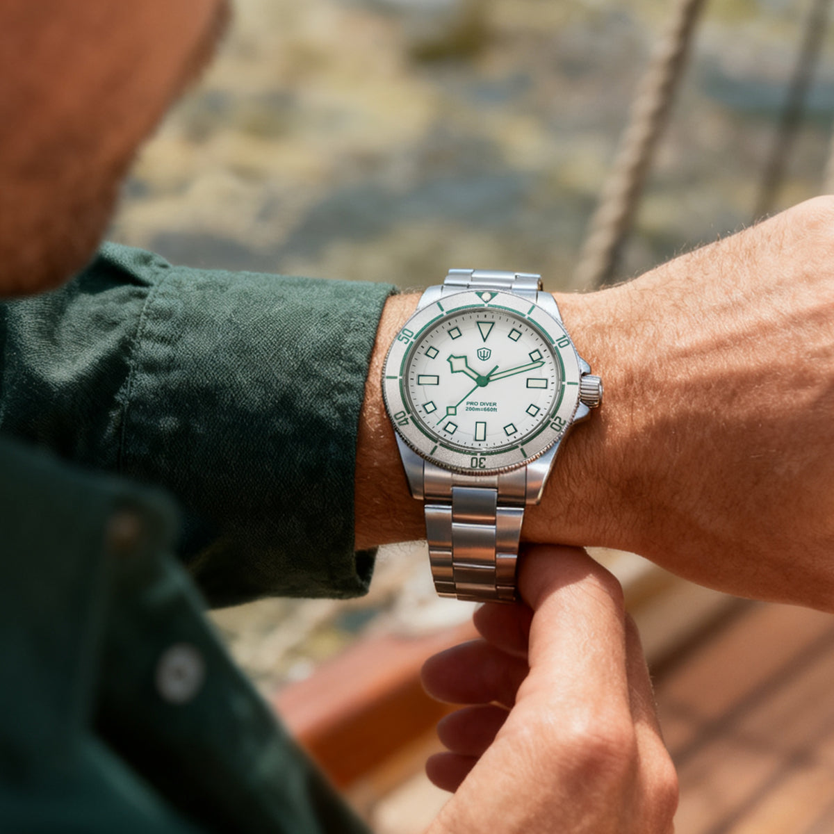 UK Pre-Owned Watchdives WD1969 PRO 38mm VH31 Dive Watch