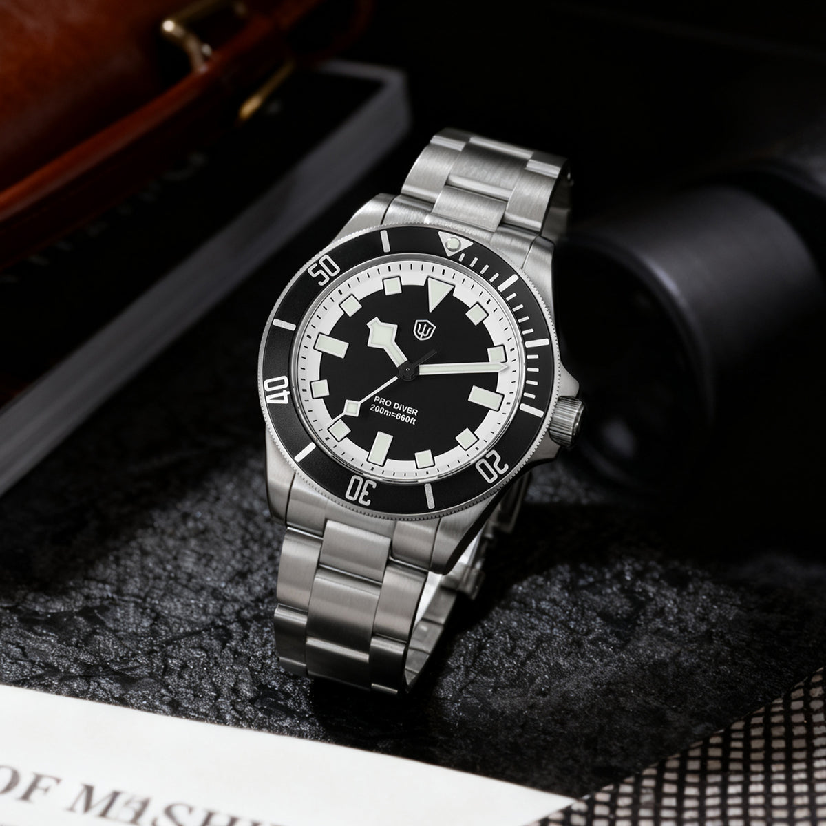 UK Pre-Owned Watchdives WD1969 PRO 38mm VH31 Dive Watch