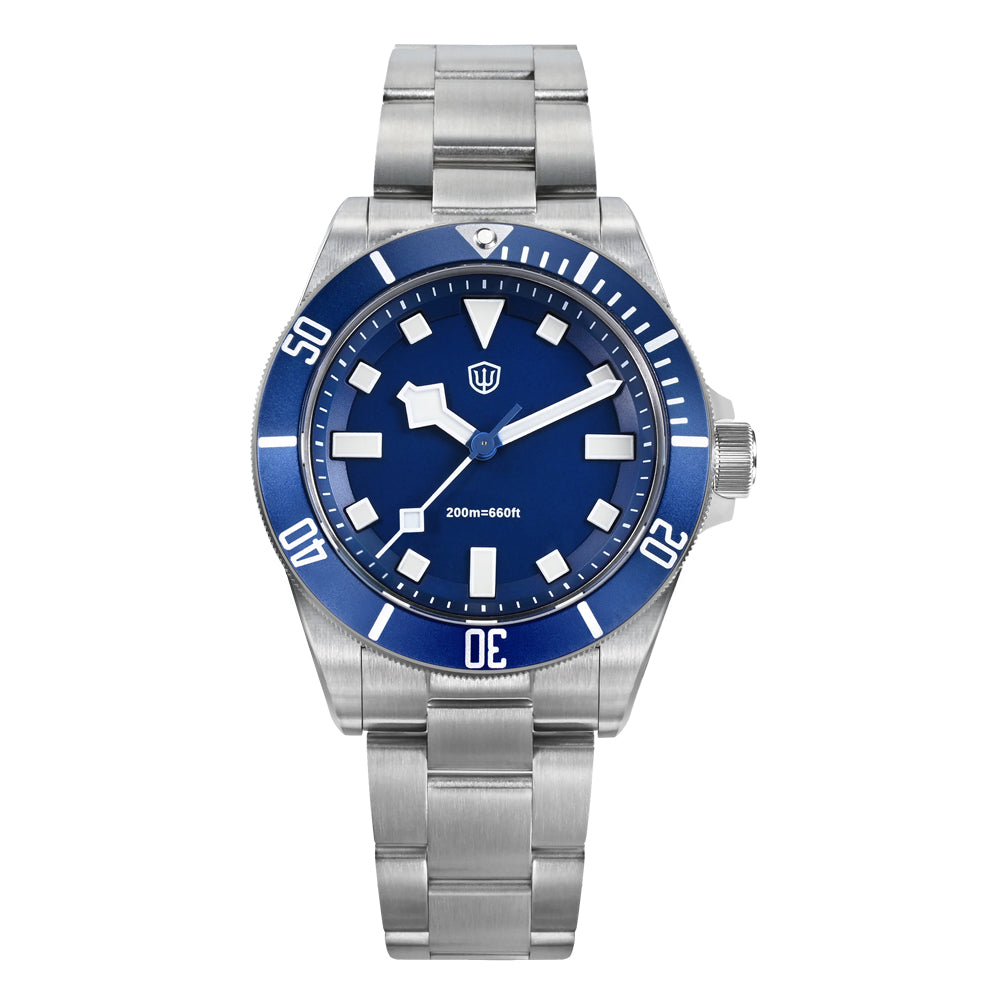 US Pre-Owned Watchdives WD1969 PRO 38mm VH31 Dive Watch