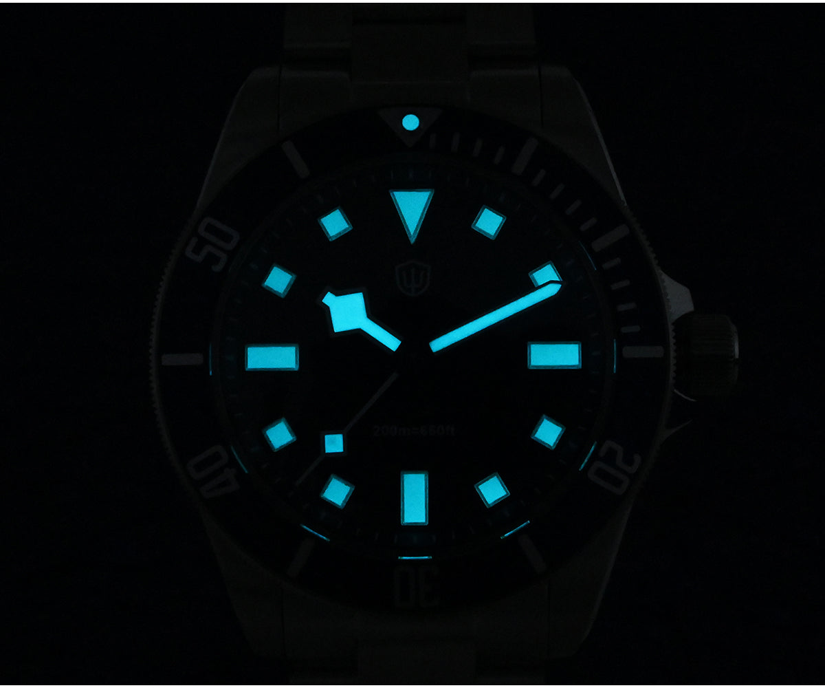 US Pre-Owned Watchdives WD1969 PRO 38mm VH31 Dive Watch