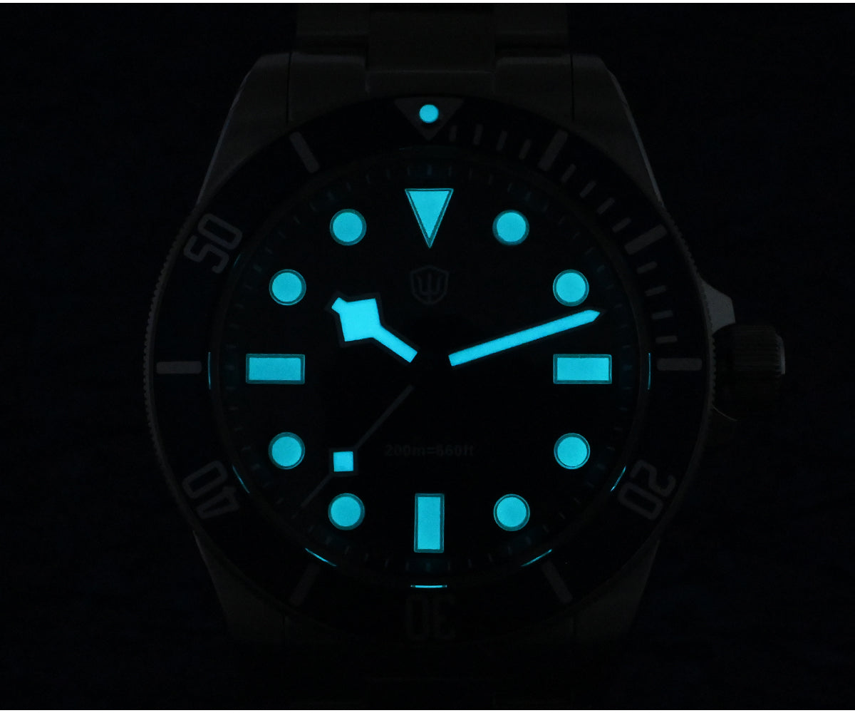 US Pre-Owned Watchdives WD1969 PRO 38mm VH31 Dive Watch
