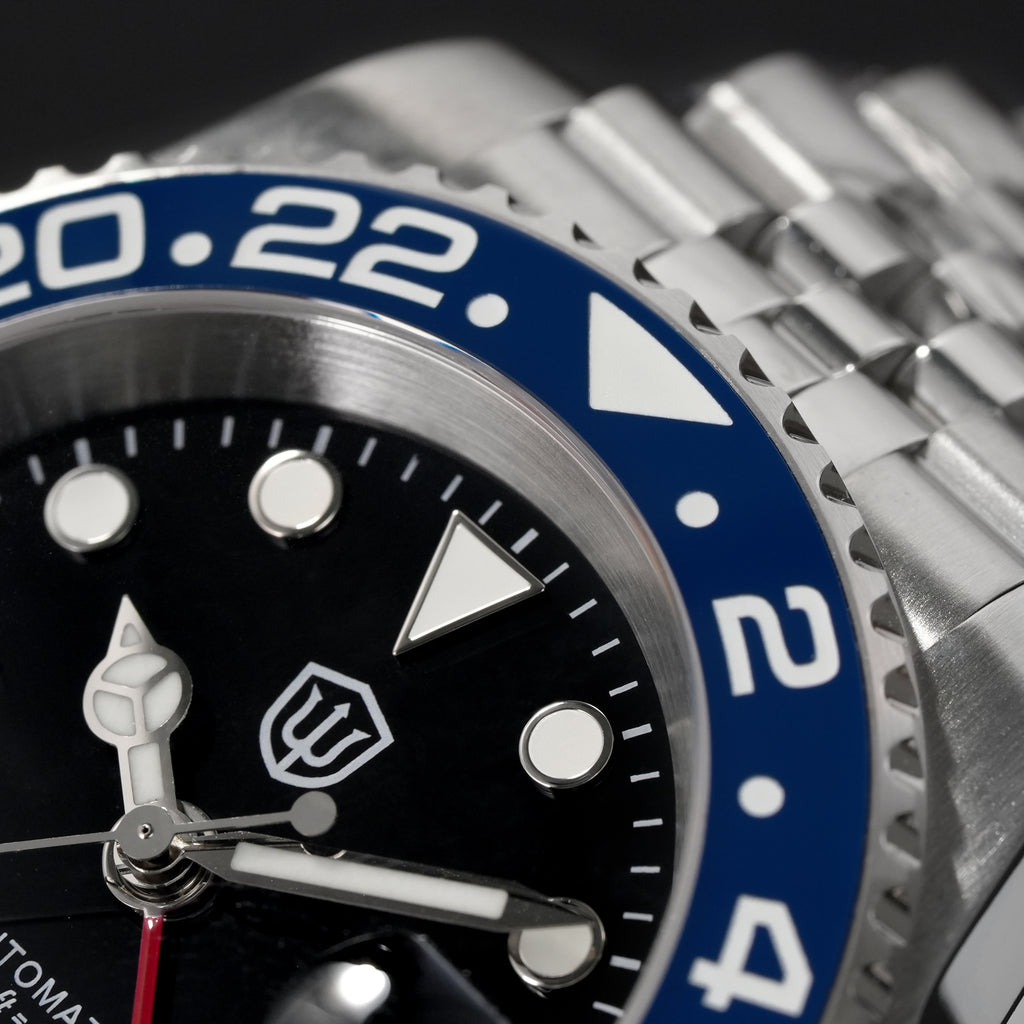EU Pre-Owned Watchdives WD16760 NH34 Sub GMT Watch V2