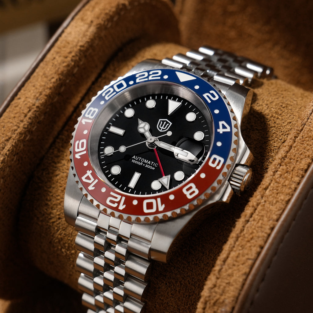 EU Pre-Owned Watchdives WD16760 NH34 Sub GMT Watch V2